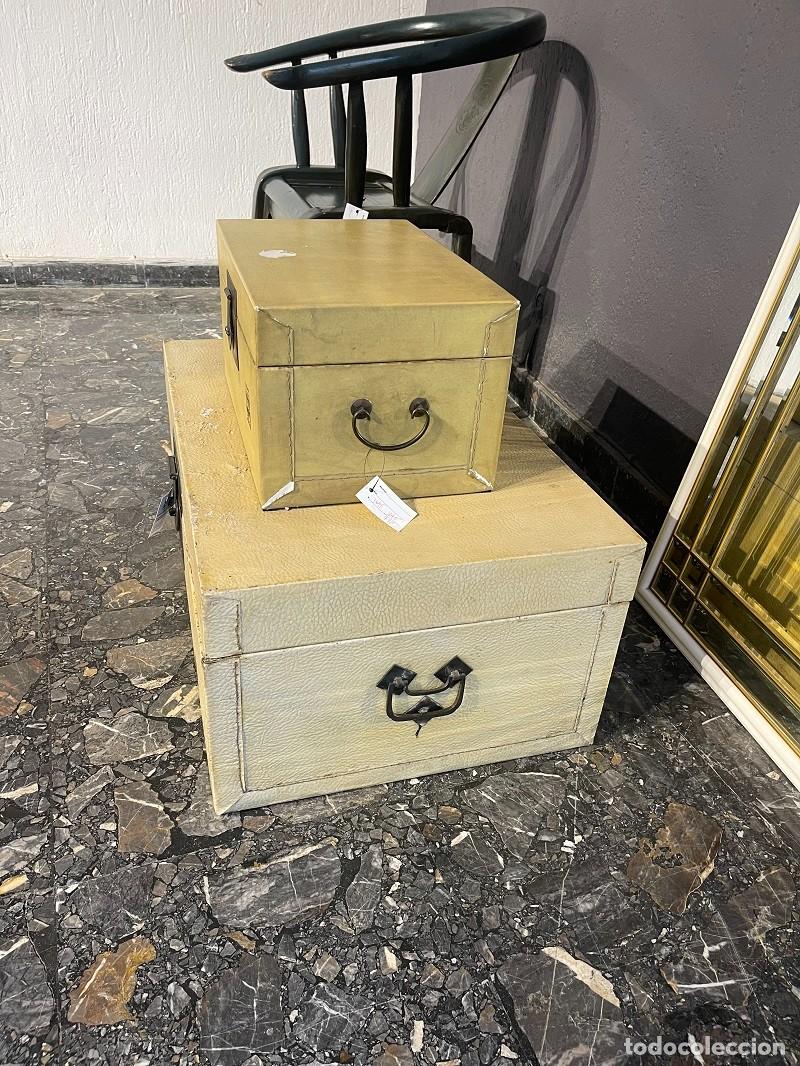 Antig&uuml;edades: dos baul antiguo oriental - Foto 3