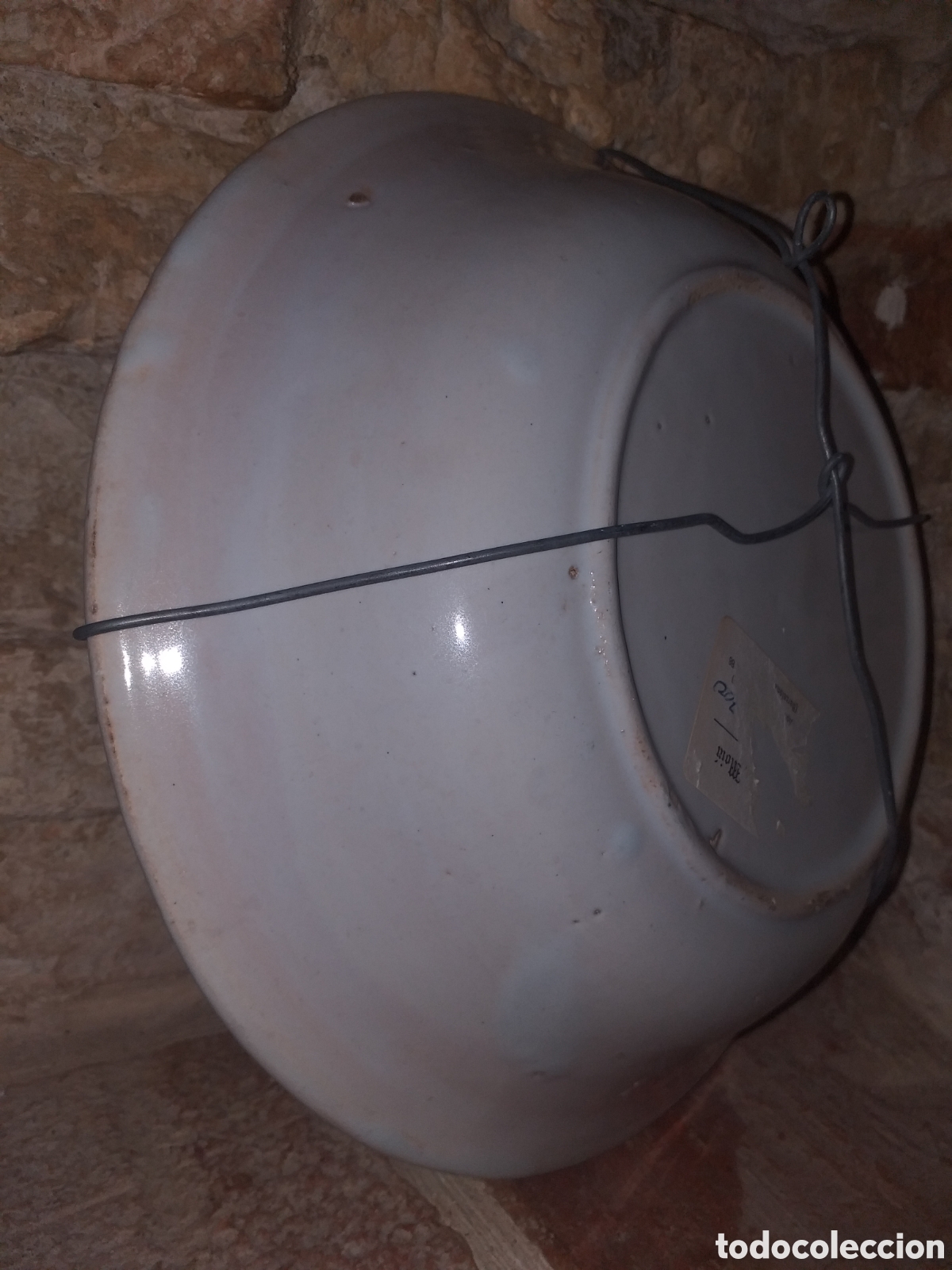 Antig&uuml;edades: Plato antiguo ceramica - Foto 5