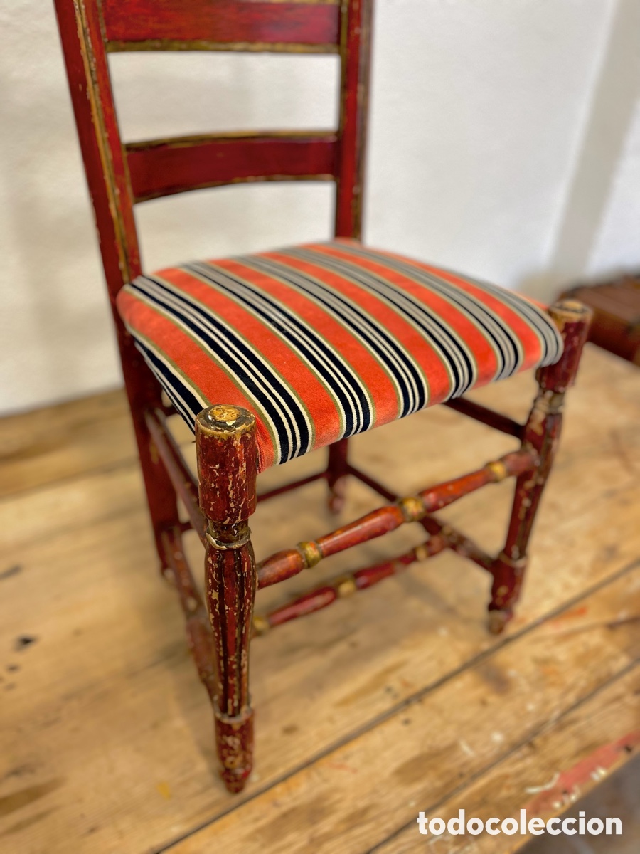 Antig&uuml;edades: Silla Menorquina Carlos IV - Foto 3