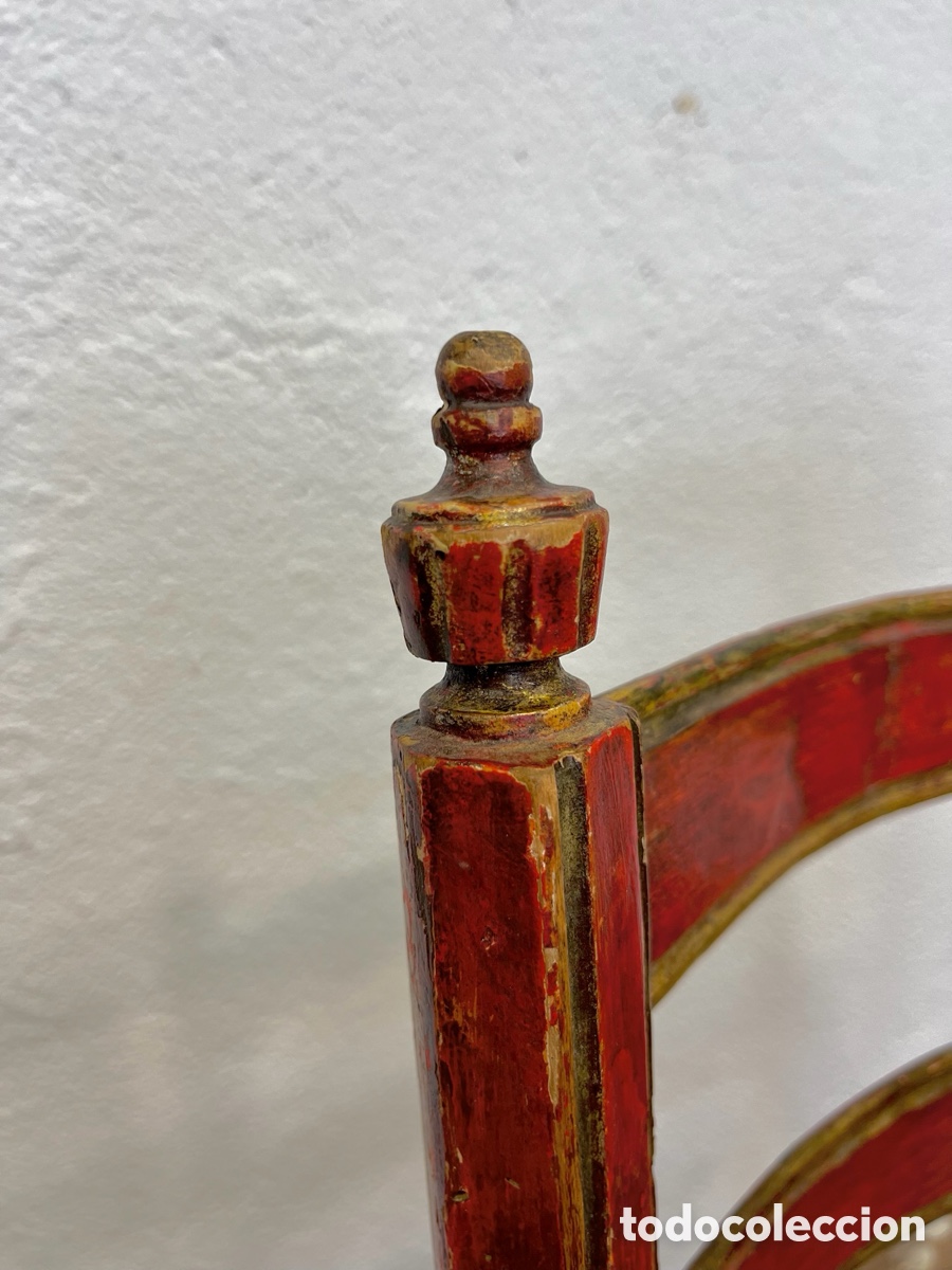 Antig&uuml;edades: Silla Menorquina Carlos IV - Foto 4