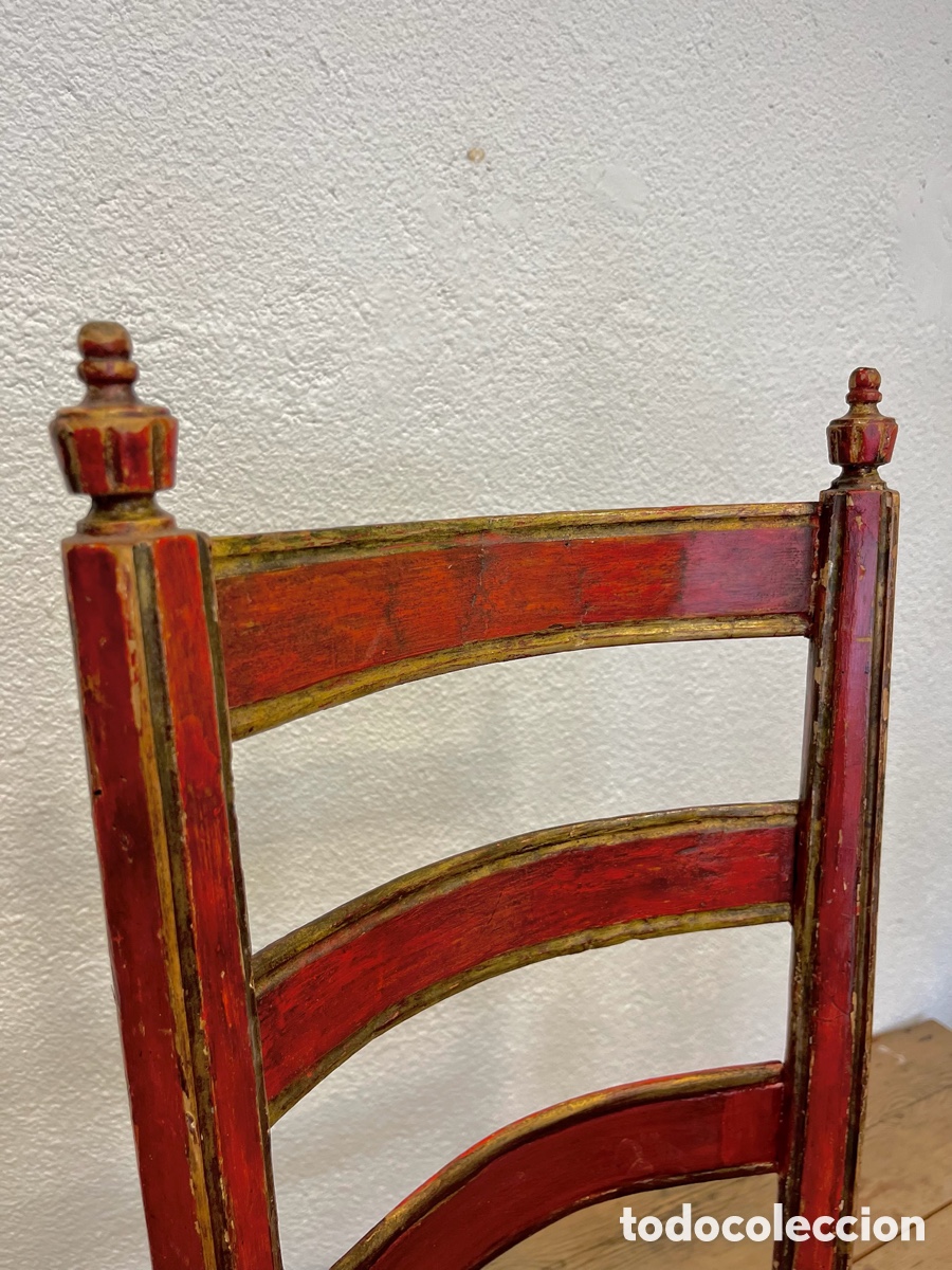 Antig&uuml;edades: Silla Menorquina Carlos IV - Foto 5