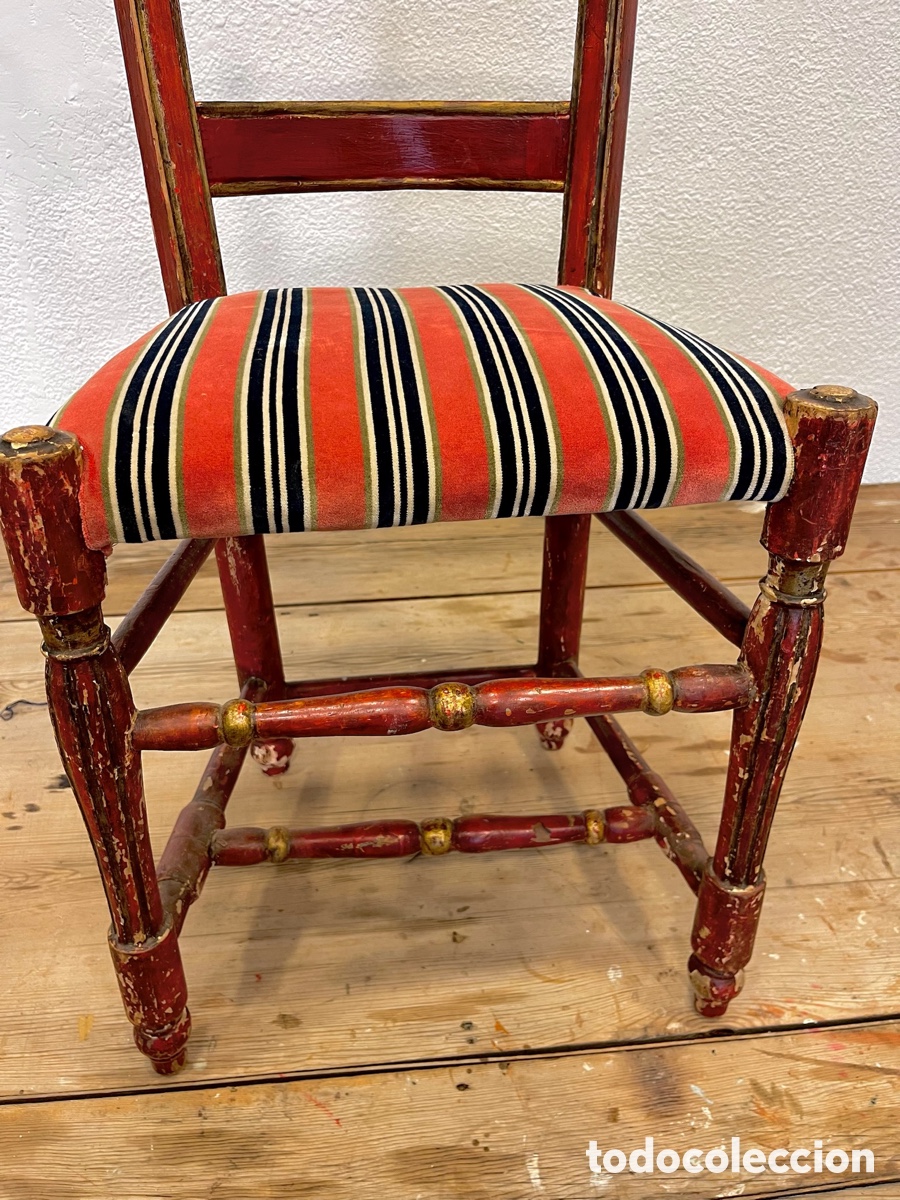 Antig&uuml;edades: Silla Menorquina Carlos IV - Foto 6