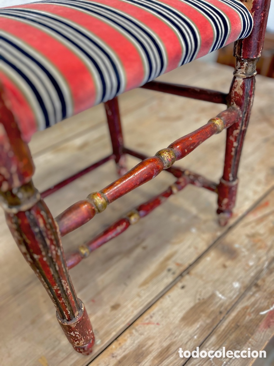 Antig&uuml;edades: Silla Menorquina Carlos IV - Foto 7