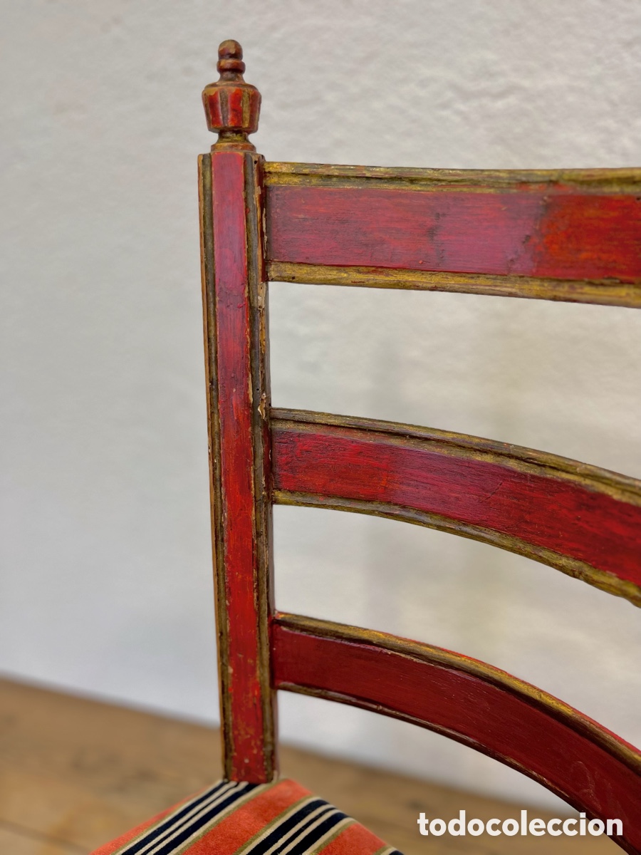 Antig&uuml;edades: Silla Menorquina Carlos IV - Foto 10
