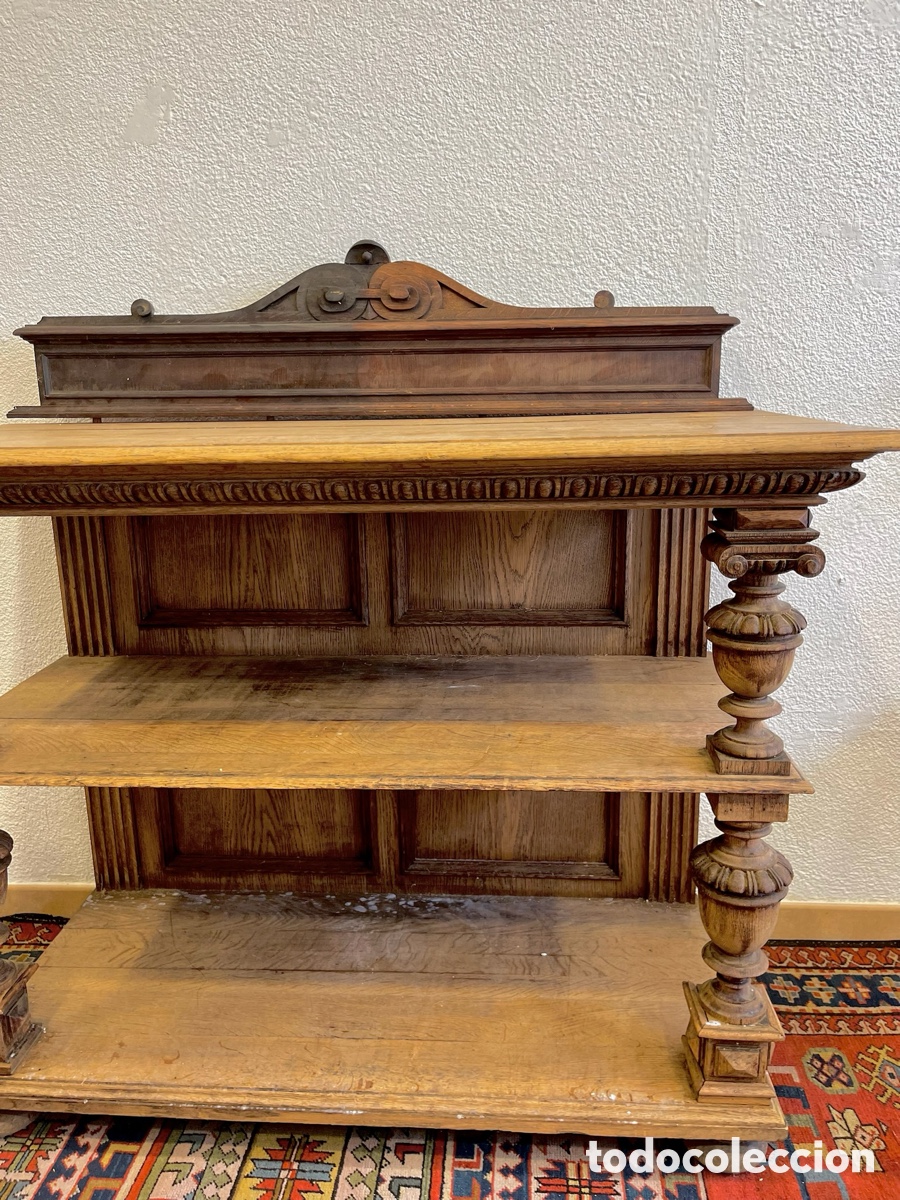 Antig&uuml;edades: Aparador estilo renacimiento ingl&eacute;s - Foto 3