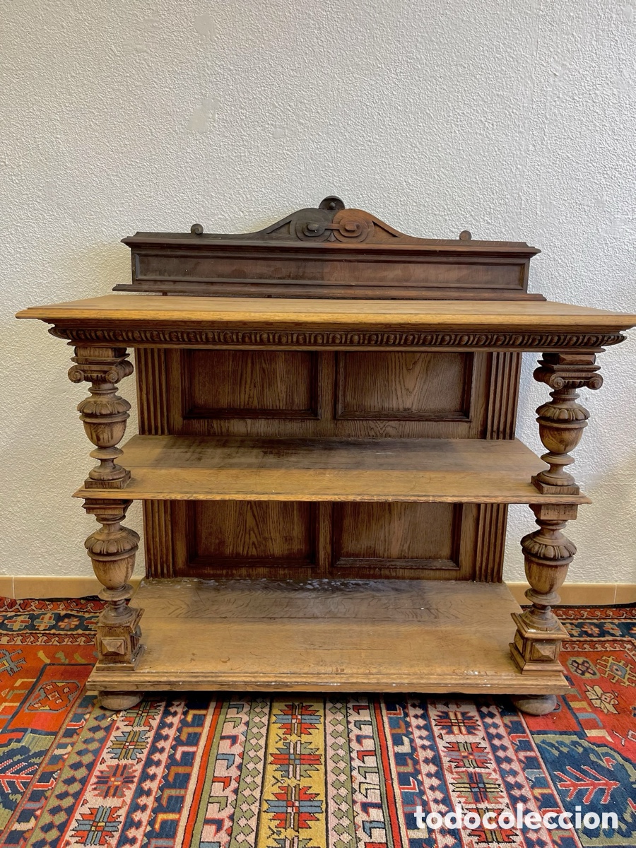 Antig&uuml;edades: Aparador estilo renacimiento ingl&eacute;s - Foto 11