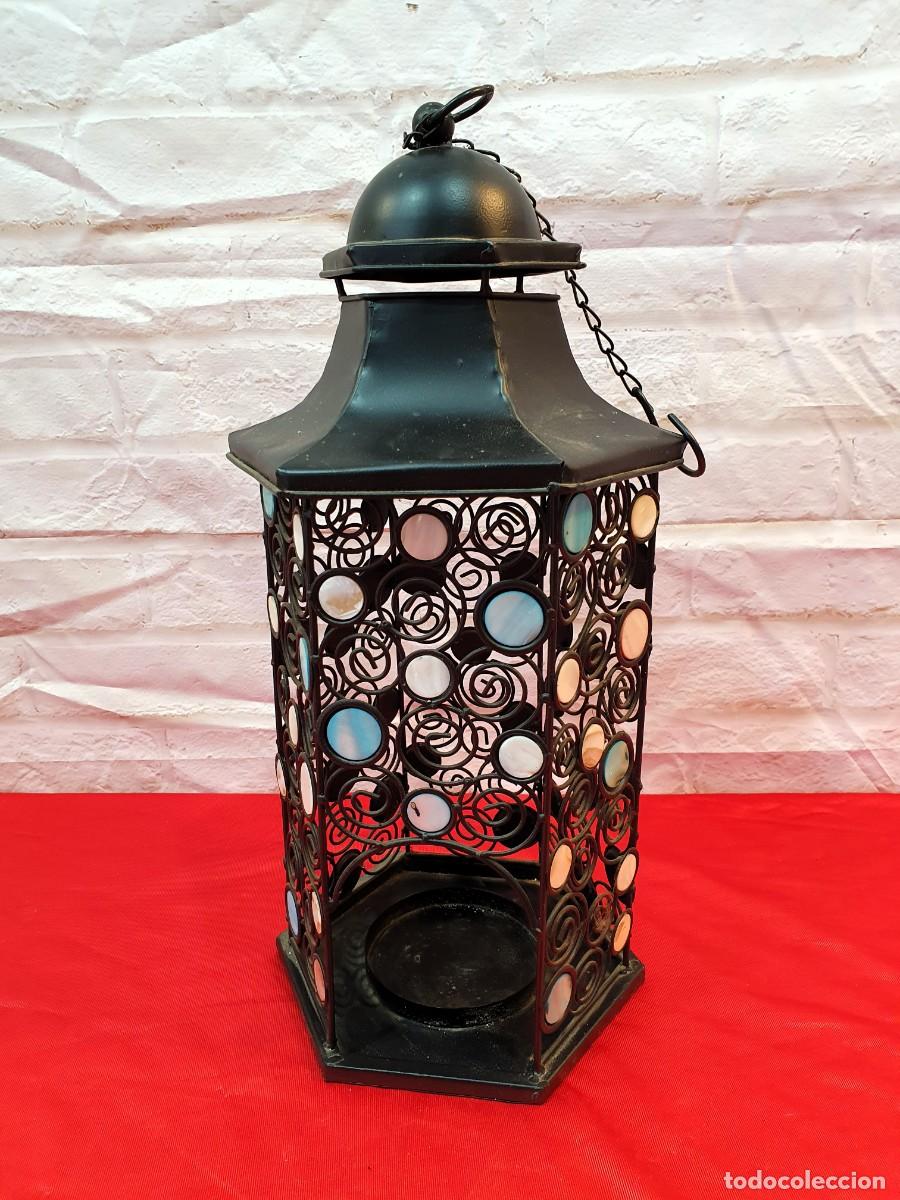 Antig&uuml;edades: Porta velas de colgar Marroqu&iacute; - Foto 2