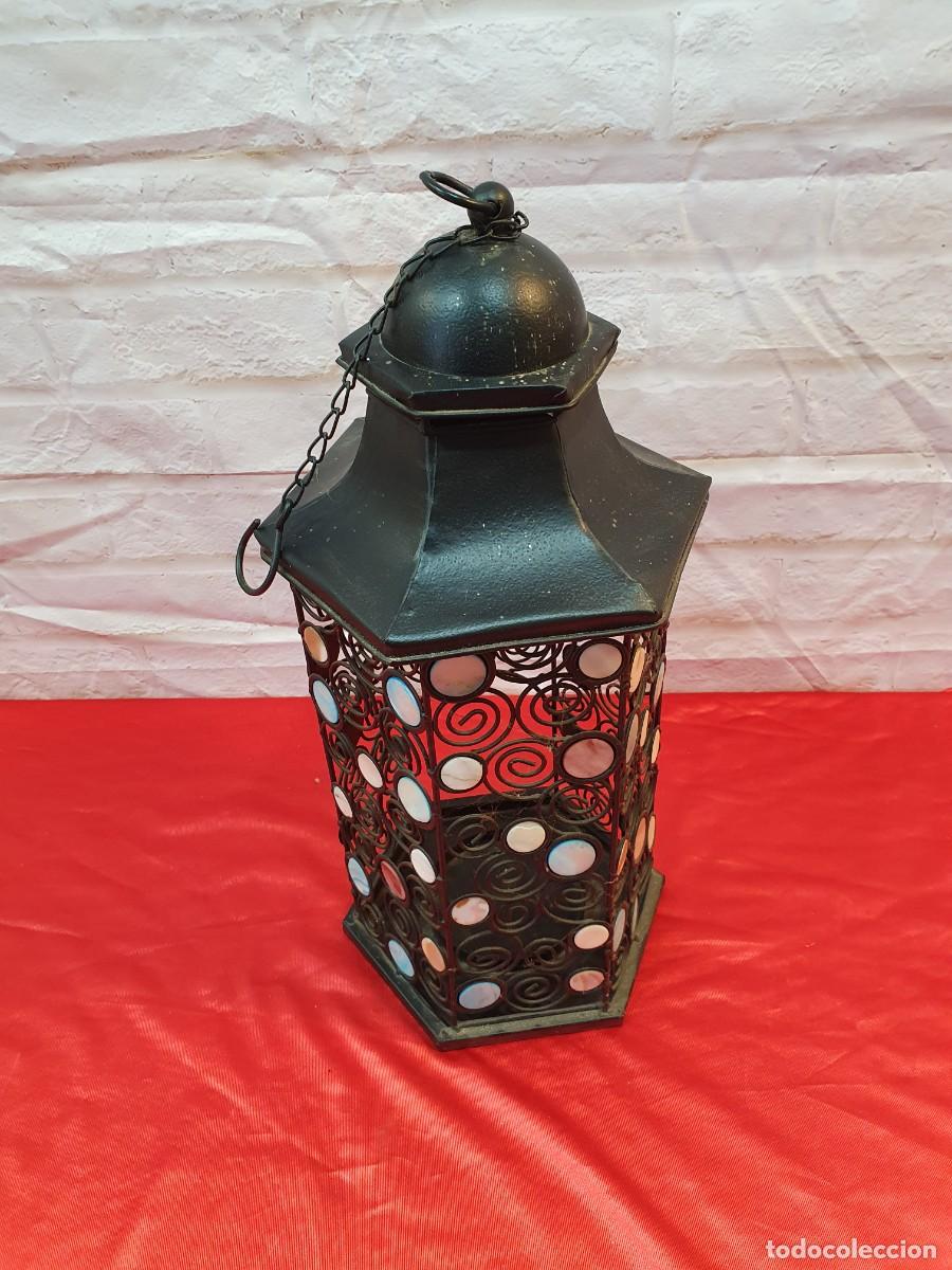 Antig&uuml;edades: Porta velas de colgar Marroqu&iacute; - Foto 3