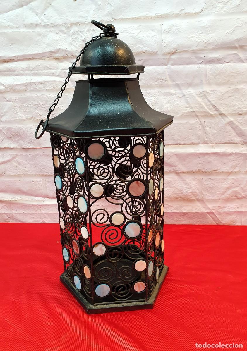 Antig&uuml;edades: Porta velas de colgar Marroqu&iacute; - Foto 4