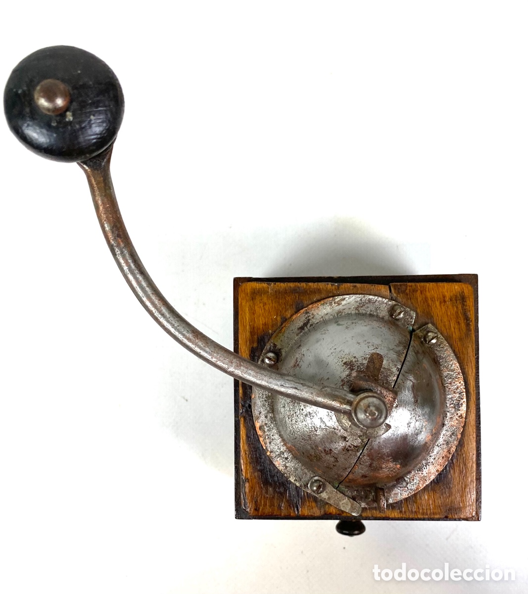 Antig&uuml;edades: MOLINILLO DE CAF&Eacute; ELMA - MADERA Y HIERRO - Foto 8