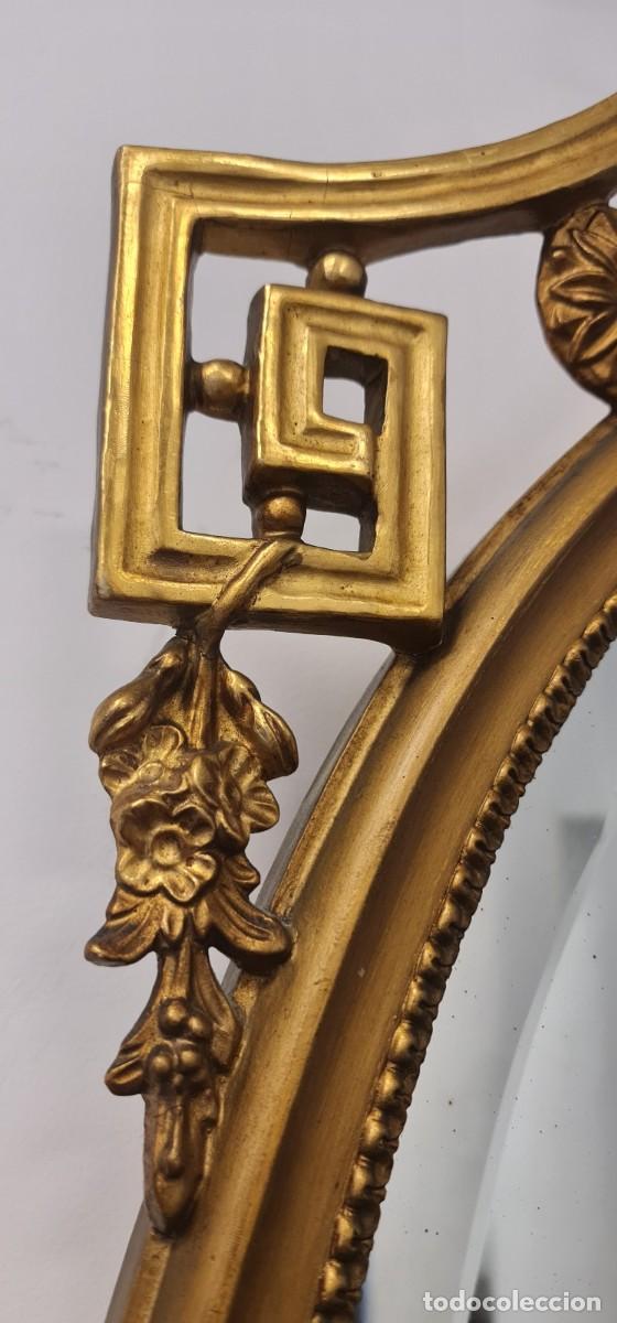 Antig&uuml;edades: Espejo Neocl&aacute;sico pan de oro - Foto 3