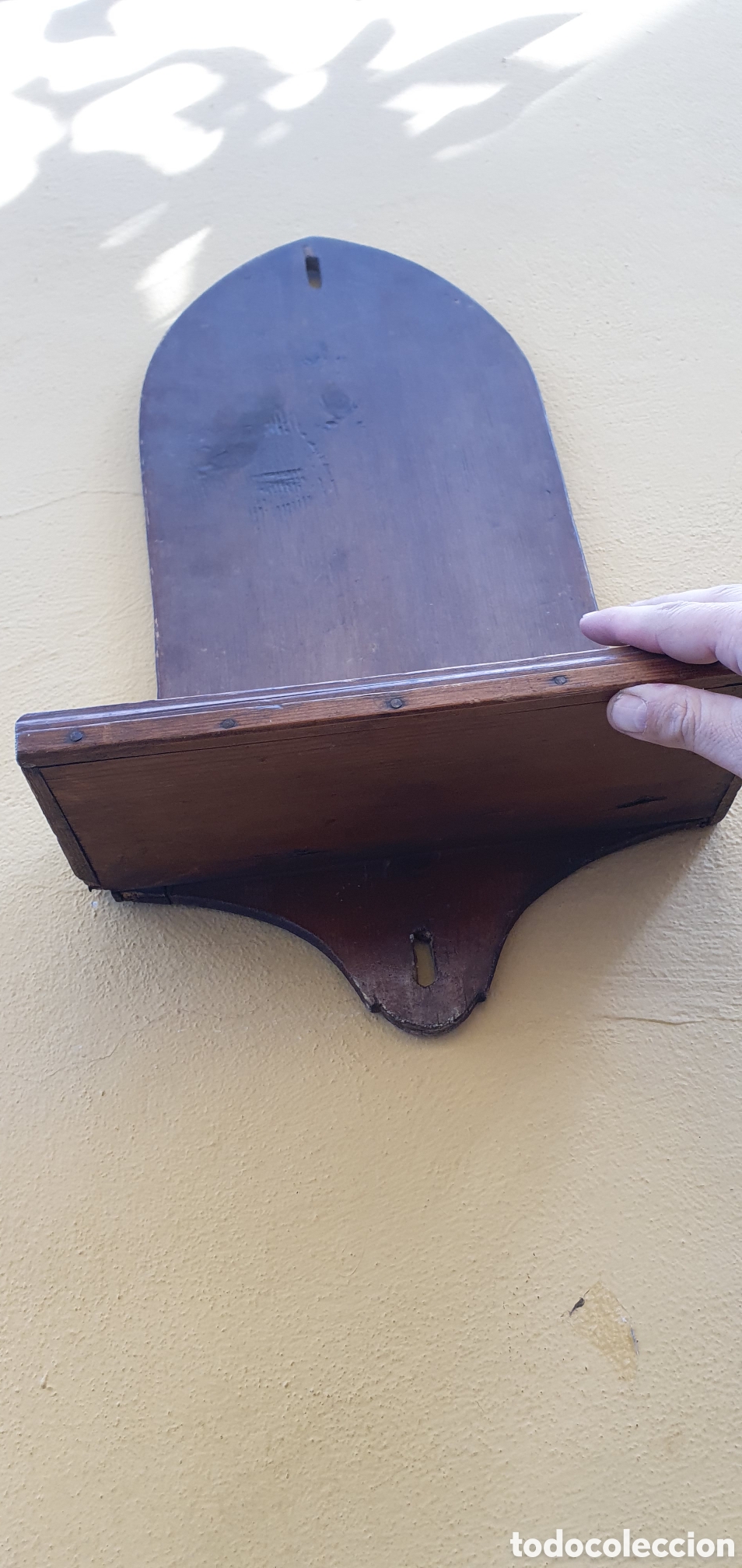 Antig&uuml;edades: ANTIGUA REPISA REALIZADA EN MADERA - Foto 3