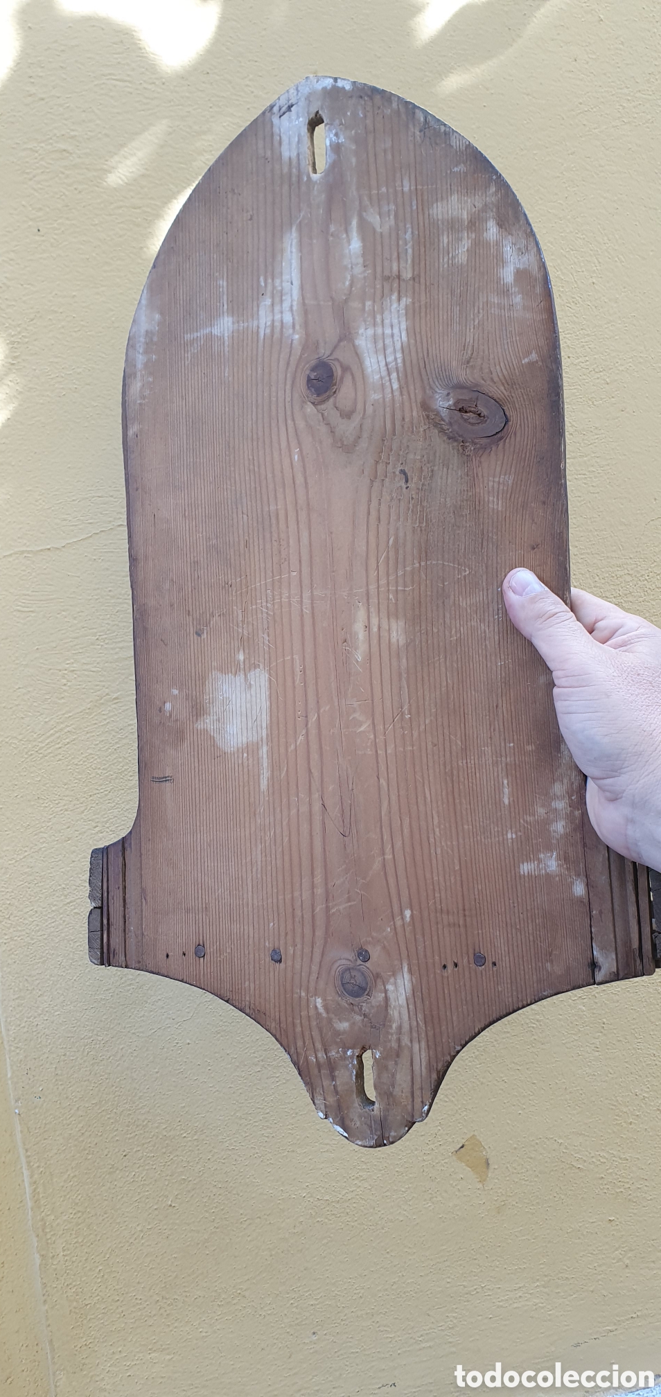 Antig&uuml;edades: ANTIGUA REPISA REALIZADA EN MADERA - Foto 4