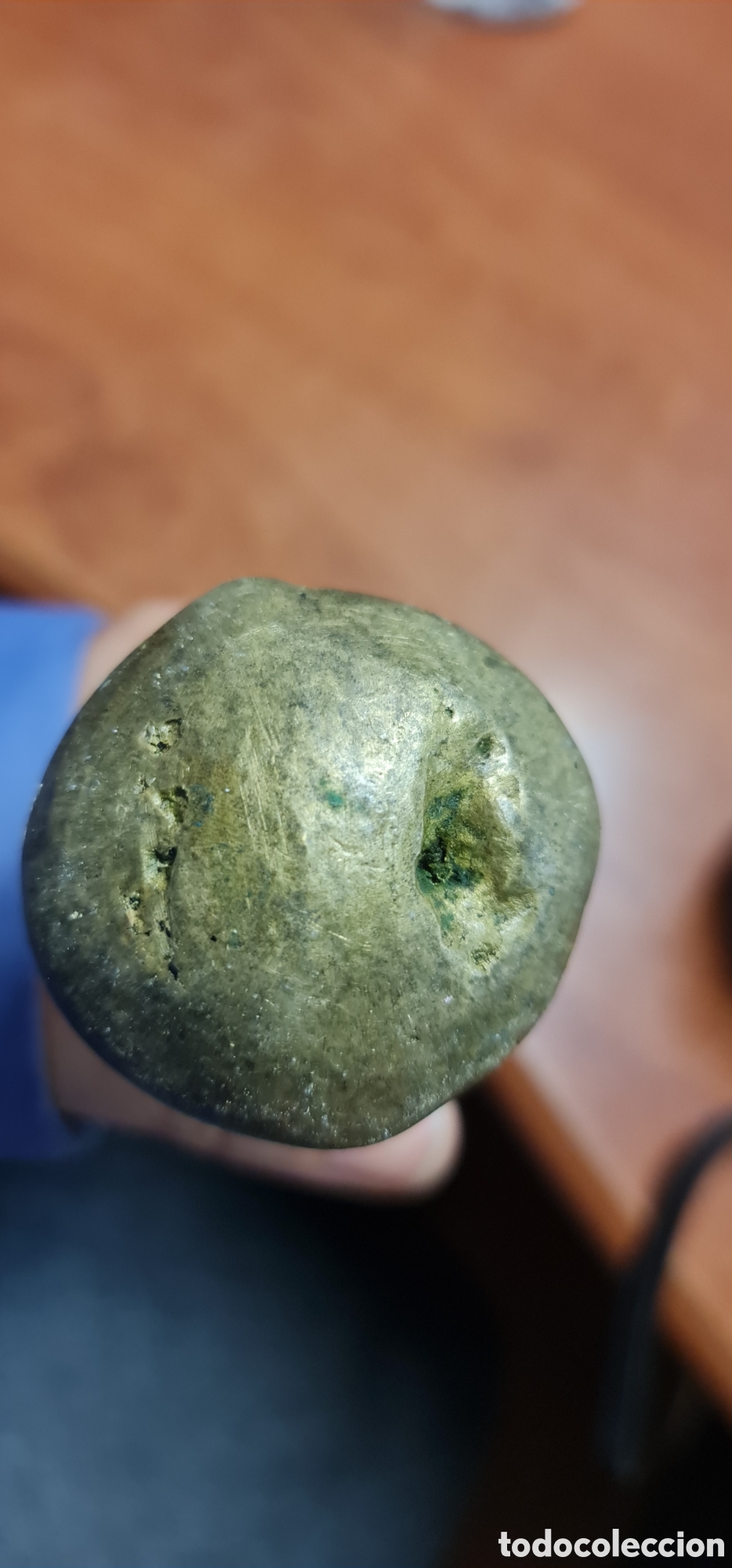 Antig&uuml;edades: GRAN MORTERO MUY ANTIGUO DE BRONCE MACIZO - Foto 24