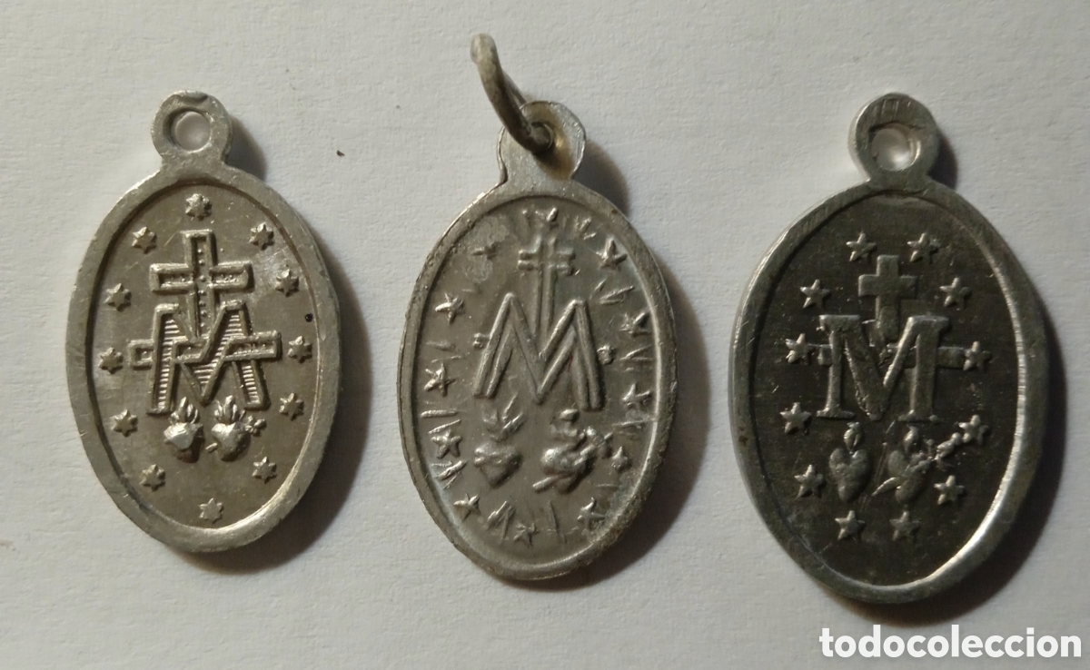 Antig&uuml;edades: LOTE MEDALLAS RELIGIOSAS - Foto 7