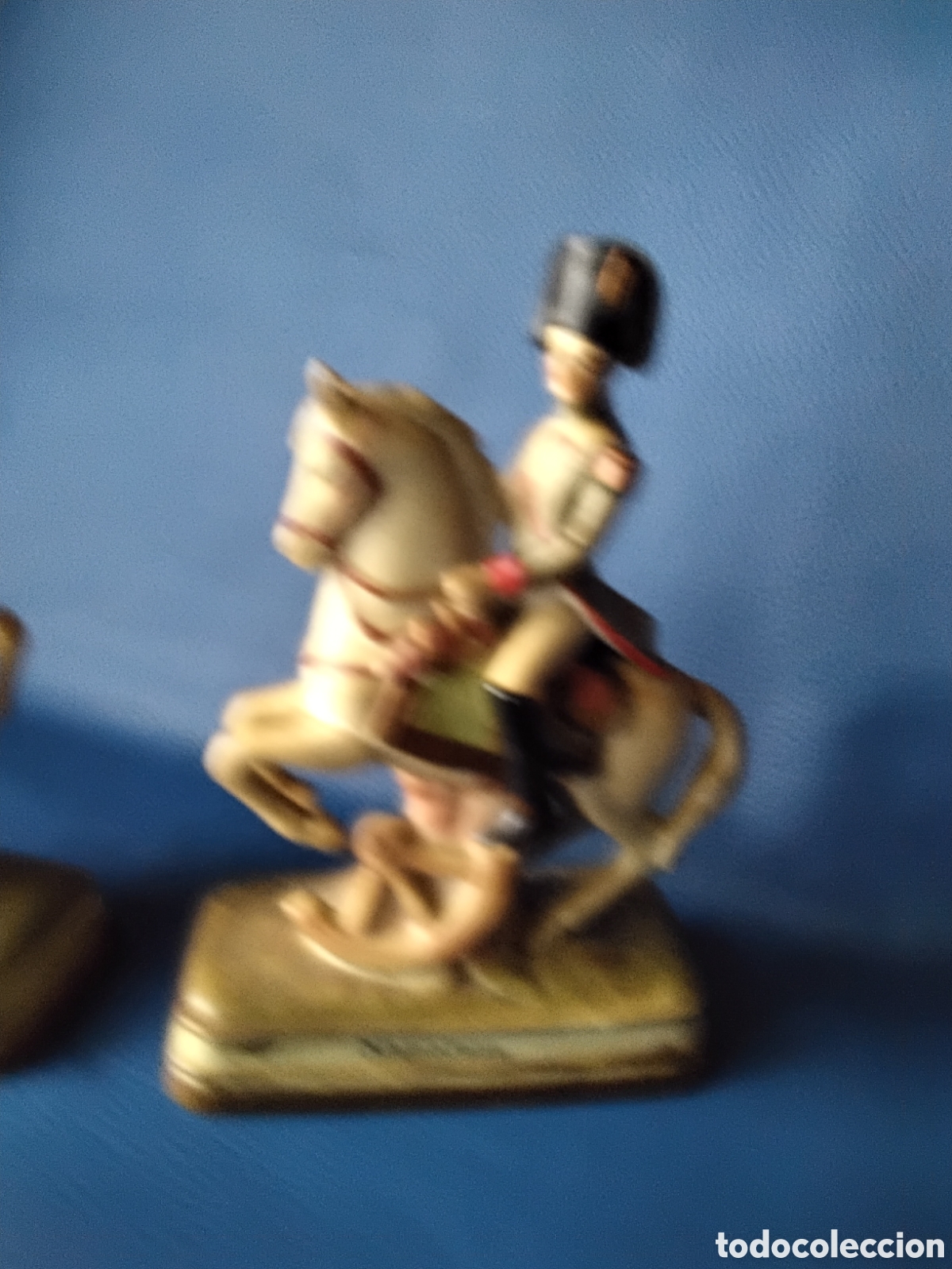 Antig&uuml;edades: Figuras a caballo de NAPOLE&Oacute;N Y LASSAL - Foto 2