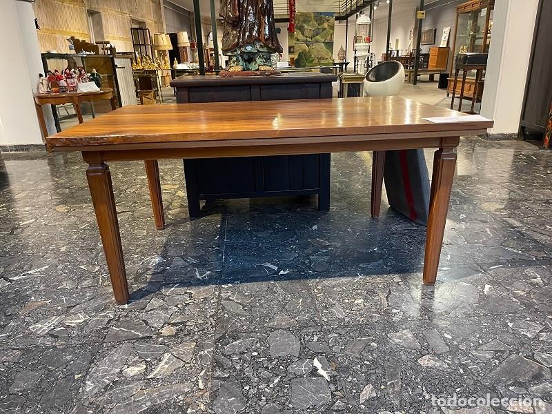 Antig&uuml;edades: mesa antigua restaurada - Foto 1