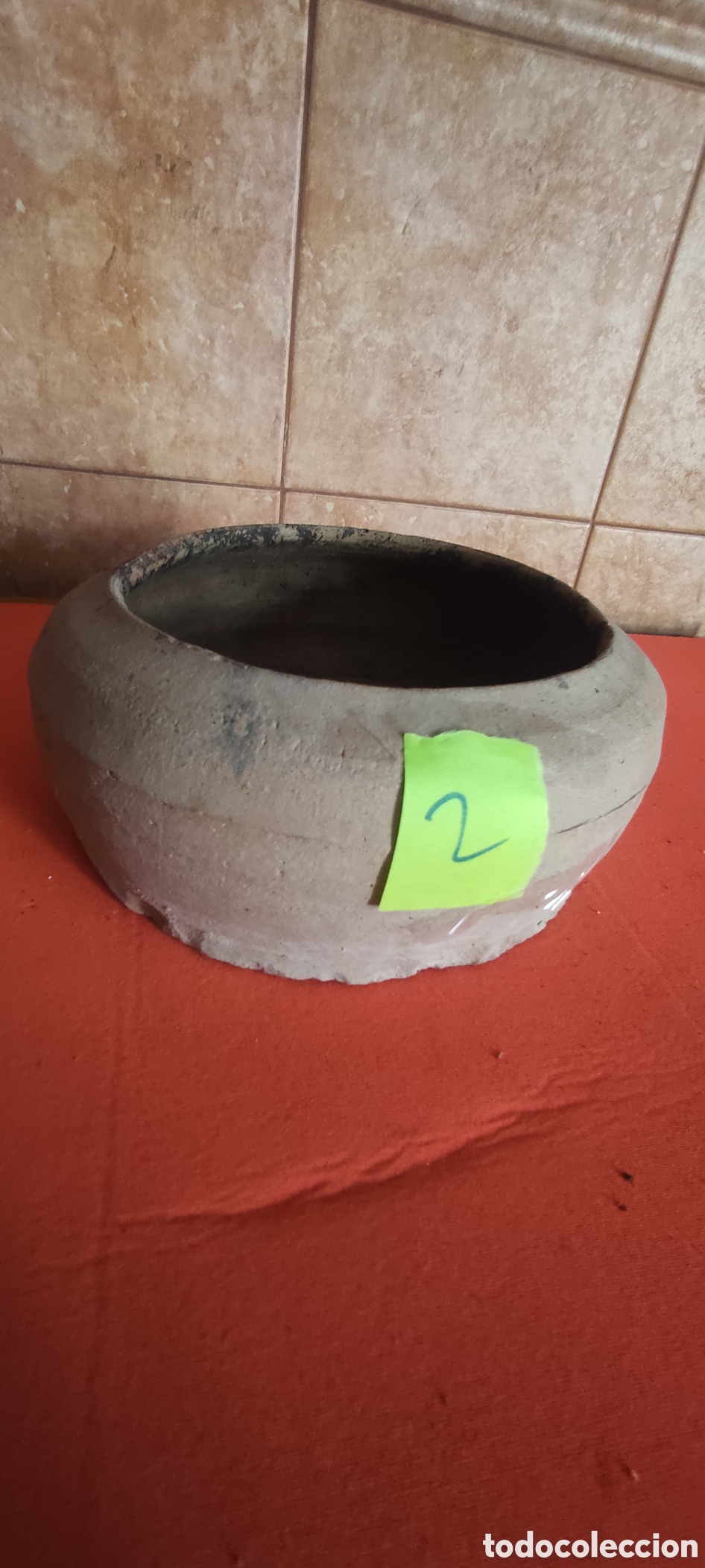 Antig&uuml;edades: Antiguo Bebedero / Comedero de barro - Foto 5