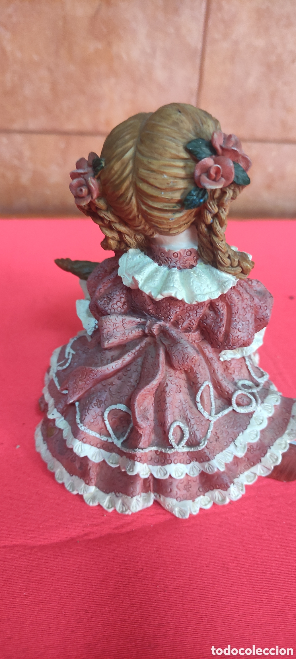 Antig&uuml;edades: FIGURA NI&Ntilde;A DE RESINA - Foto 5