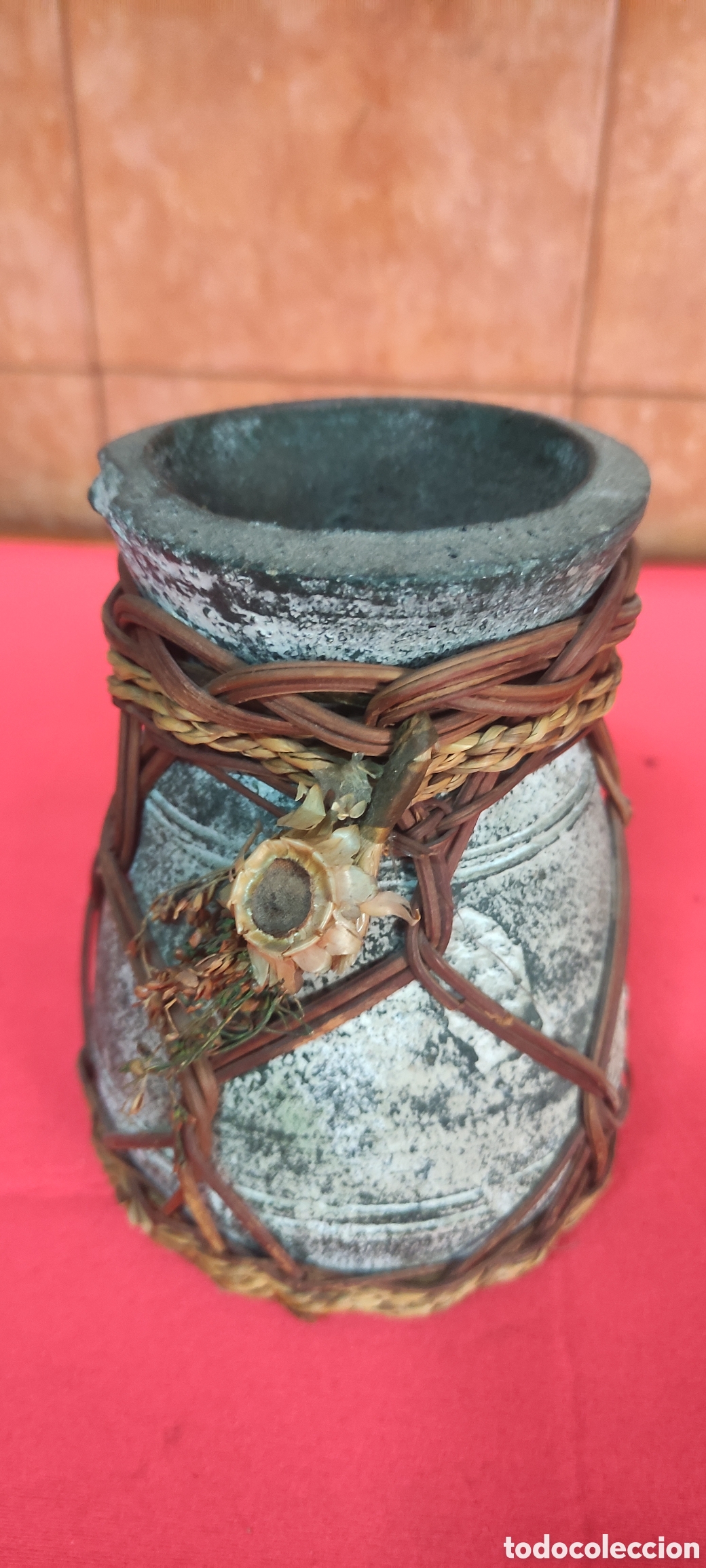 Antig&uuml;edades: JARRON DE BARRO PINTADO - Foto 3