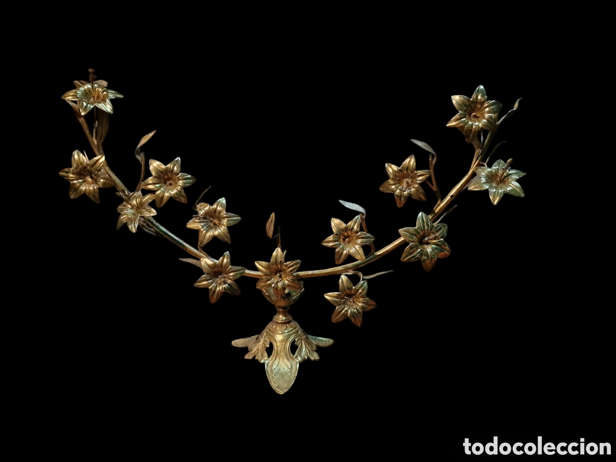 Antig&uuml;edades: ESPECTACULAR CENTRO FLORAL EN LAT&Oacute;N - Foto 1