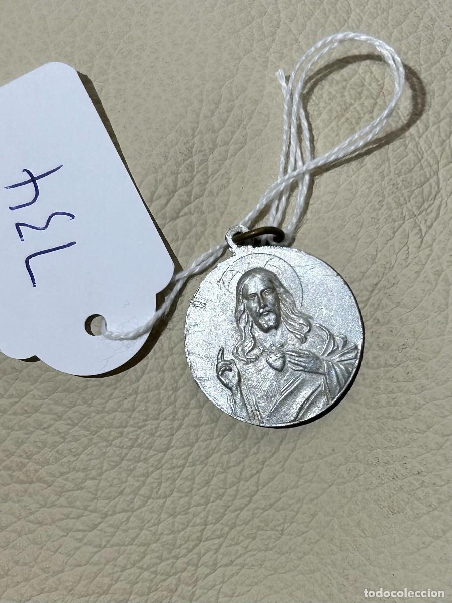 Antig&uuml;edades: MEDALLA RELIGIOSA MET&Aacute;LICA - Foto 2