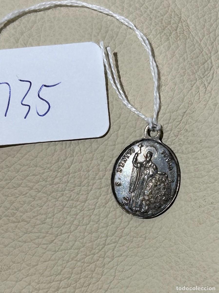 Antig&uuml;edades: MEDALLA RELIGIOSA MET&Aacute;LICA - Foto 2