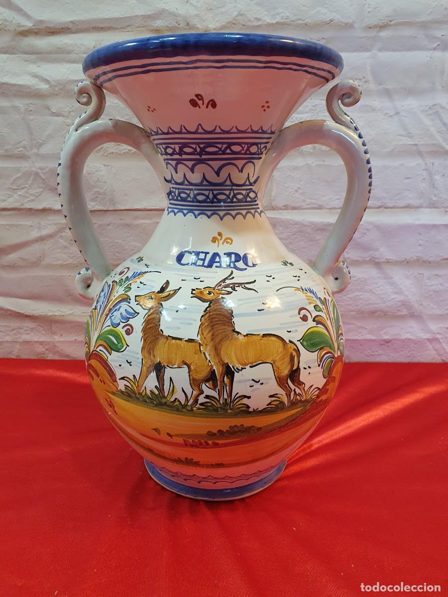Antiquit&eacute;s: Jarron ceramica