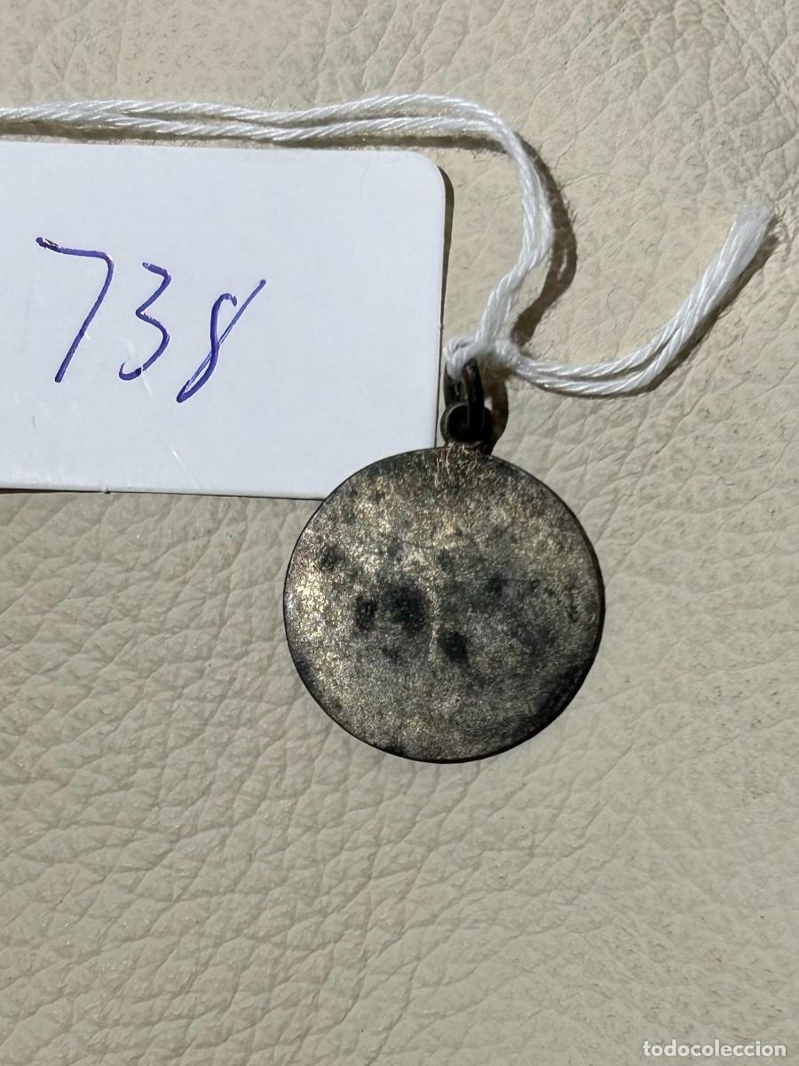 Antig&uuml;edades: MEDALLA RELIGIOSA MET&Aacute;LICA - Foto 2