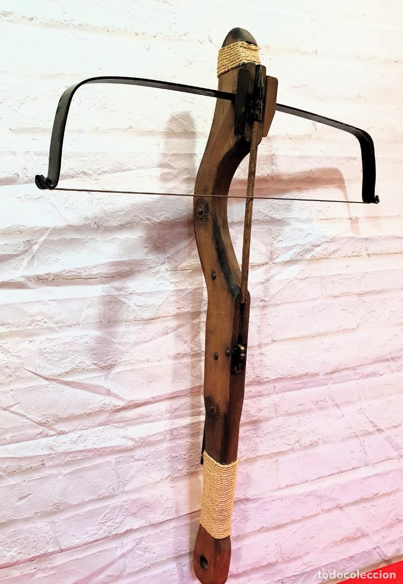 Antig&uuml;edades: Ballesta de madera - Foto 4