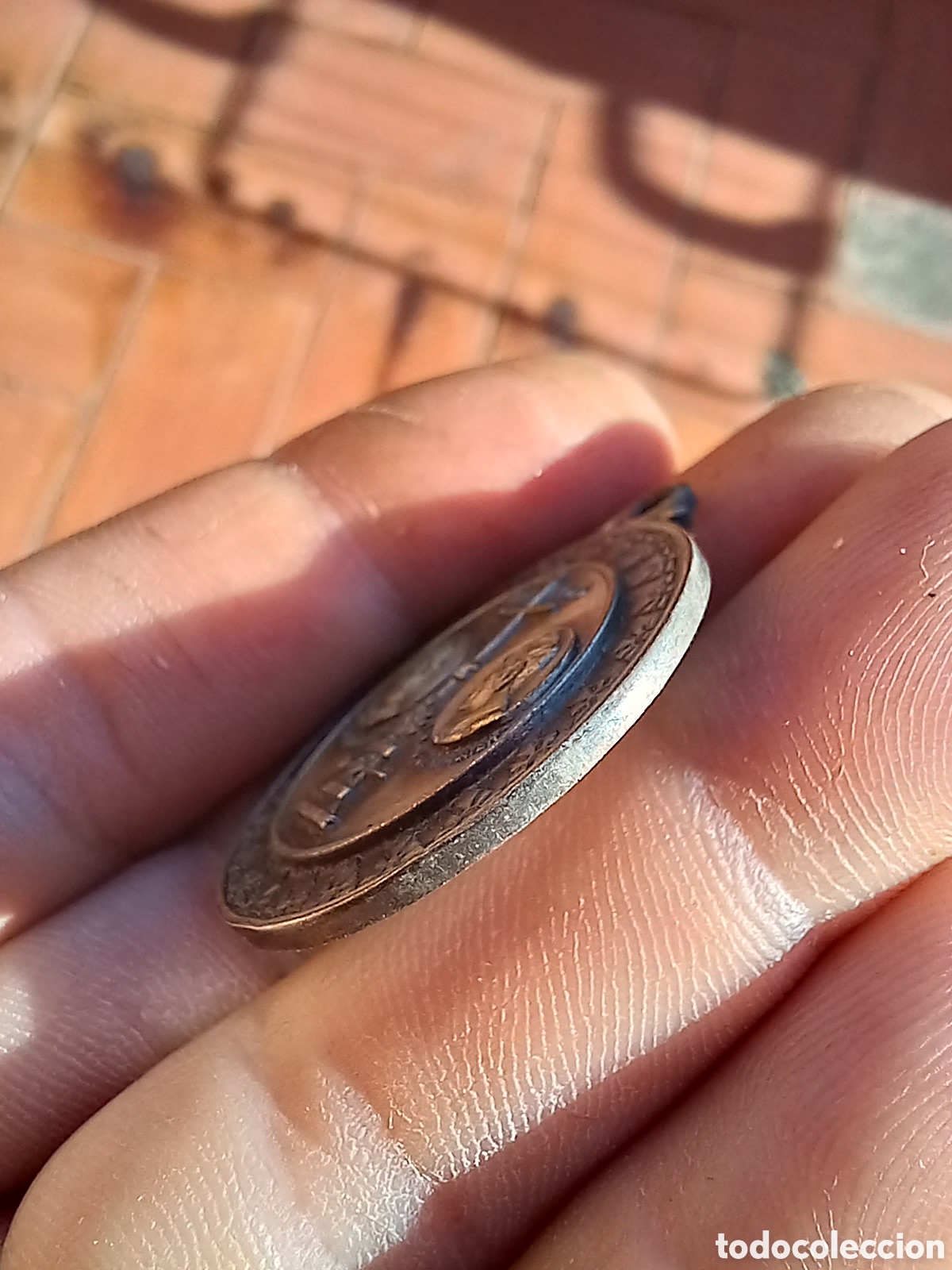 Antig&uuml;edades: MEDALLA RELIGIOSA - Foto 3