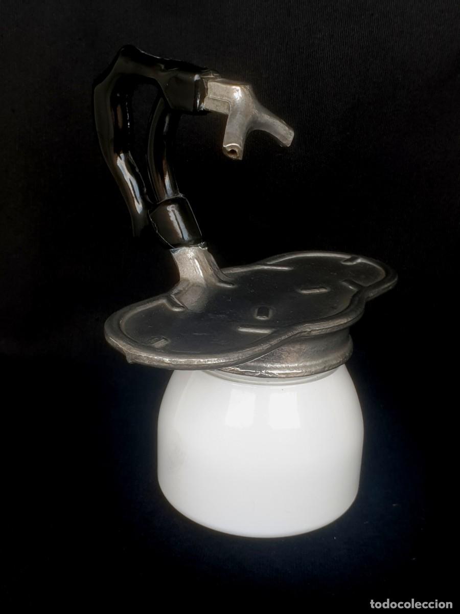 Antiques: PEQUE&Ntilde;A CAFETERA ITALIANA DE DOS TAZAS NOVA EXPRESS DE IRMEL A&Ntilde;OS 50 - 70