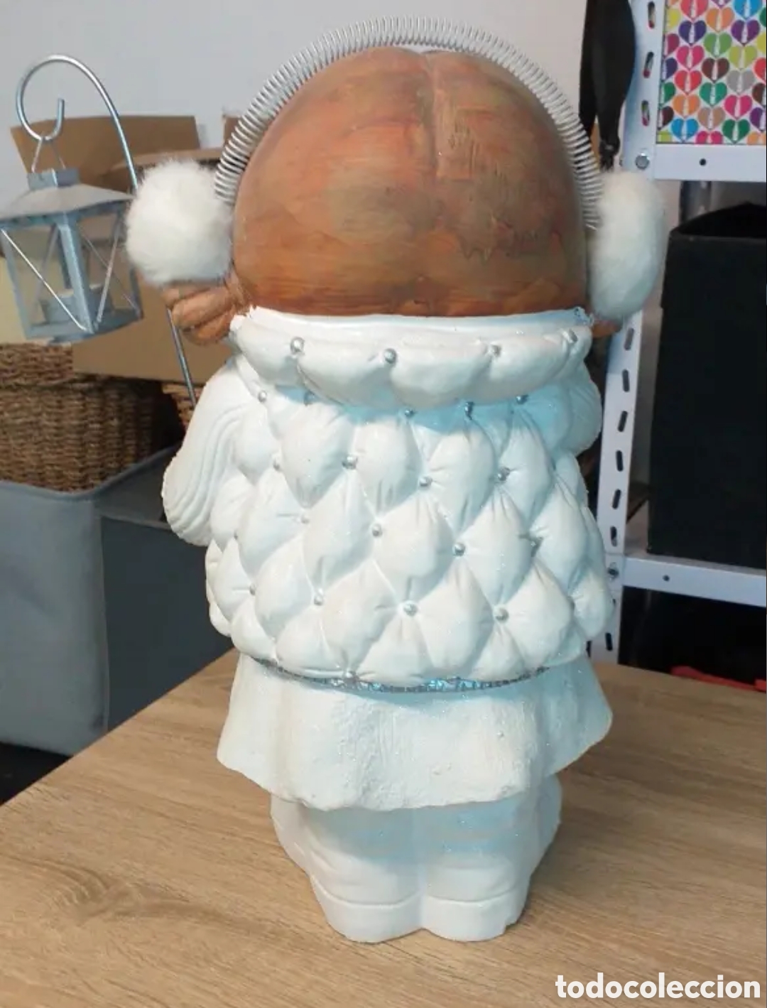 Antig&uuml;edades: Mu&ntilde;eca portavelas - Foto 2