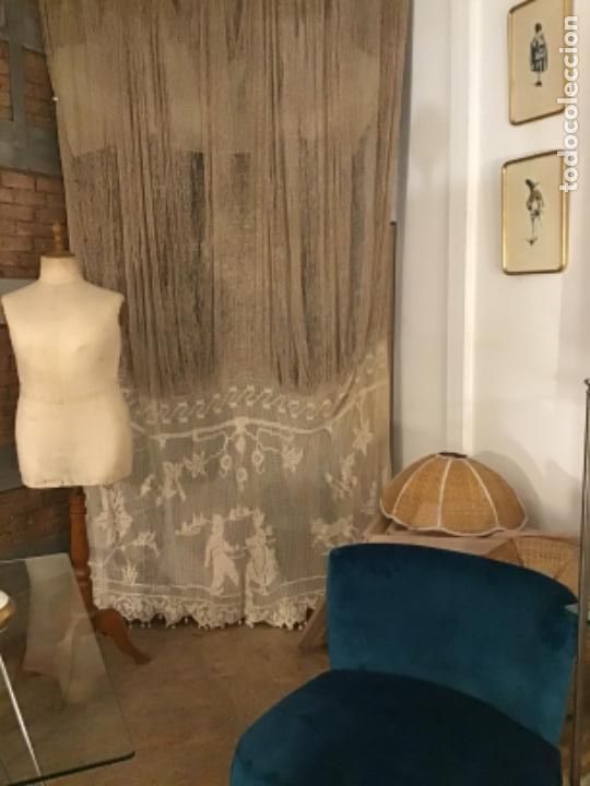 Antig&uuml;edades: ANTIGUA CORTINA DE REJILLA - Foto 1