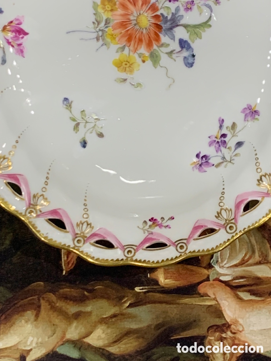 Antig&uuml;edades: Bandeja Royal Copenhague. 1860 - Foto 6
