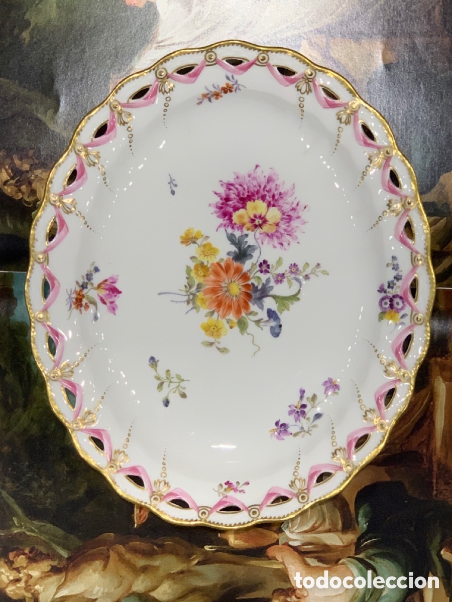 Antig&uuml;edades: Bandeja Royal Copenhague. 1860 - Foto 1