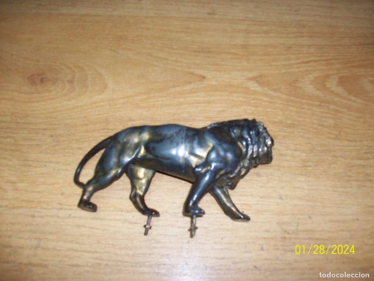 Antig&uuml;edades: FIGURA DE LEON BRONCEADO - Foto 2