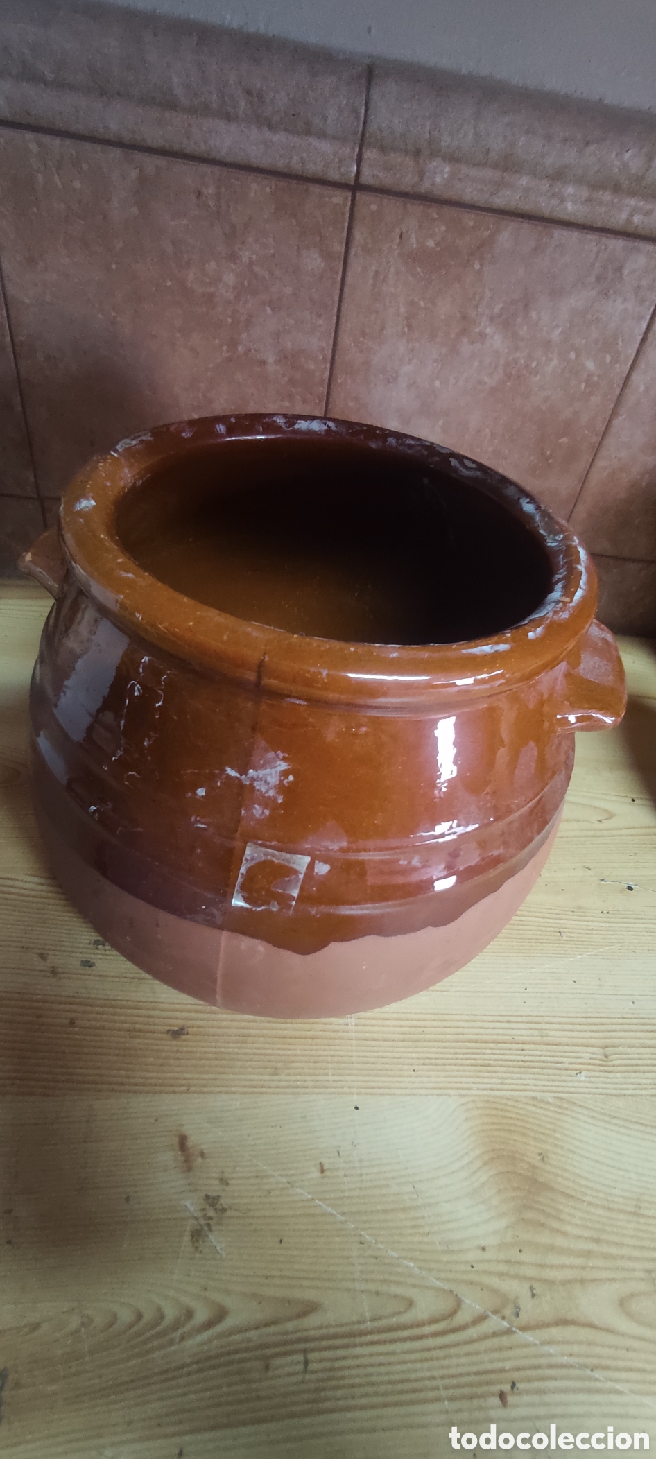 Antig&uuml;edades: OLLA DE BARRO - Foto 2