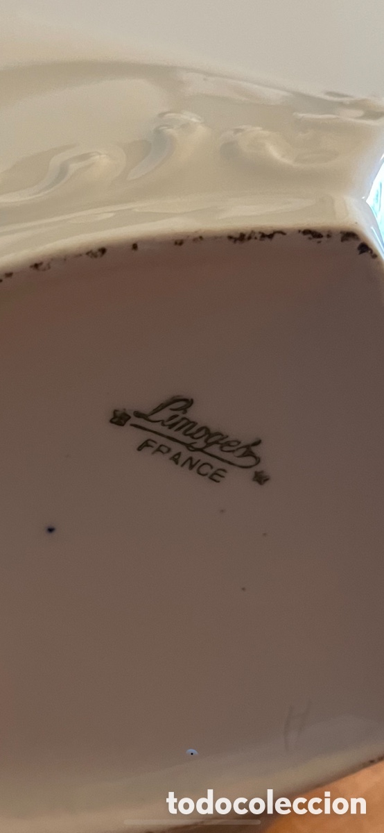 Antig&uuml;edades: Original tarro de porcelana de Limoges - Foto 4