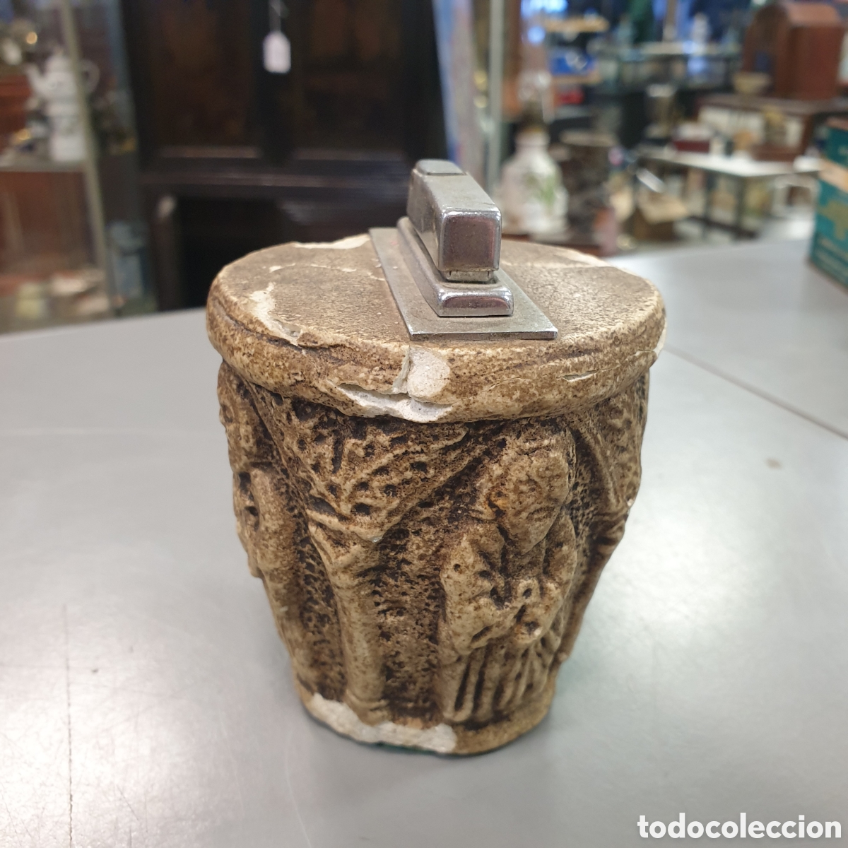 Antig&uuml;edades: Mechero APOSTOL SANTIAGO - Foto 3