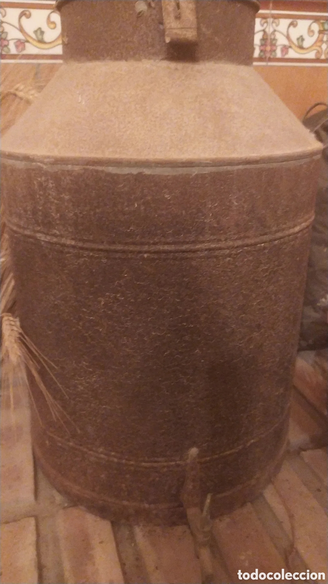 Antig&uuml;edades: Zafra aceitera antigua - Foto 3