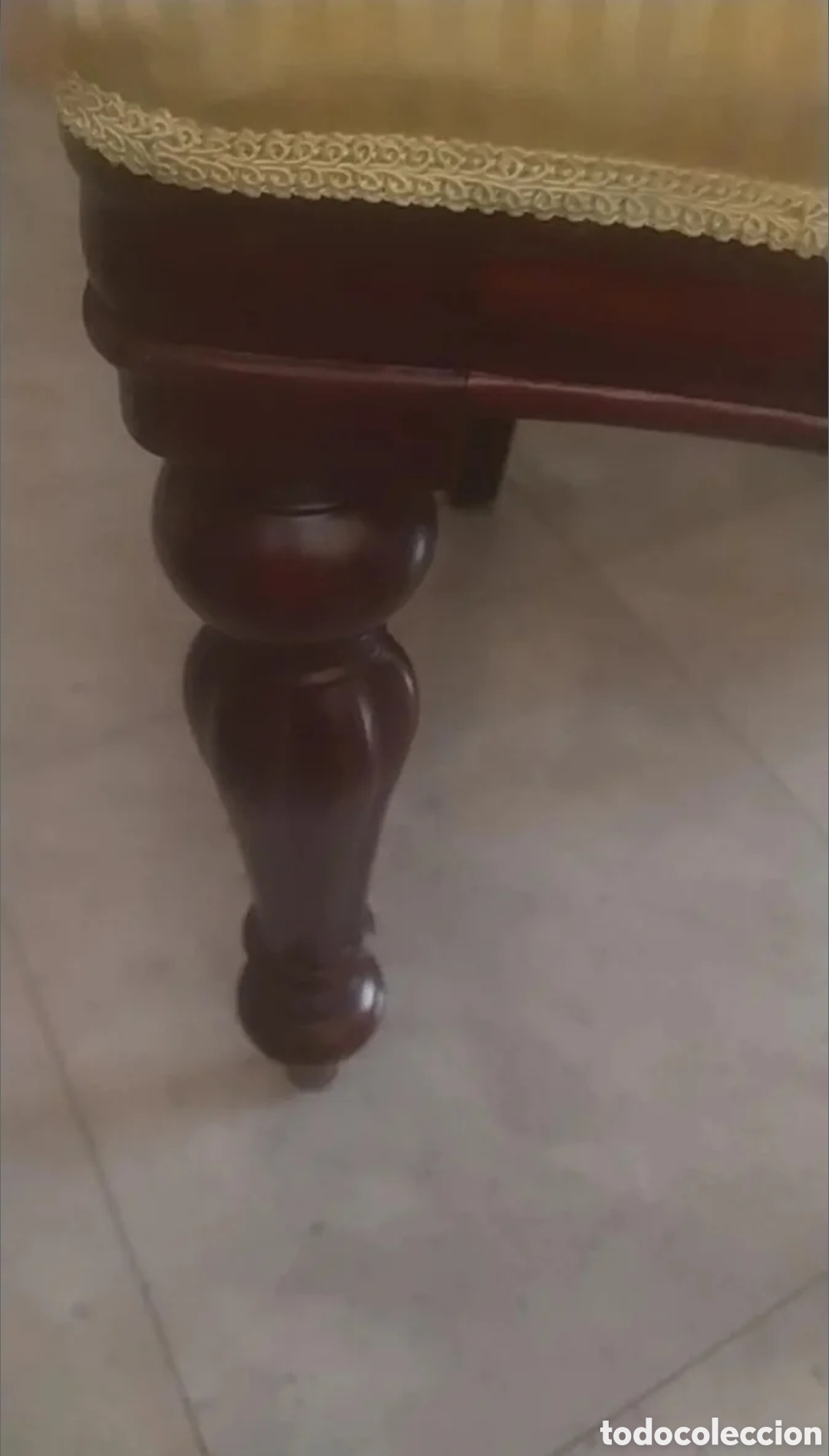 Antig&uuml;edades: Conjunto de Mesa y sillas Isabelinas - Foto 3