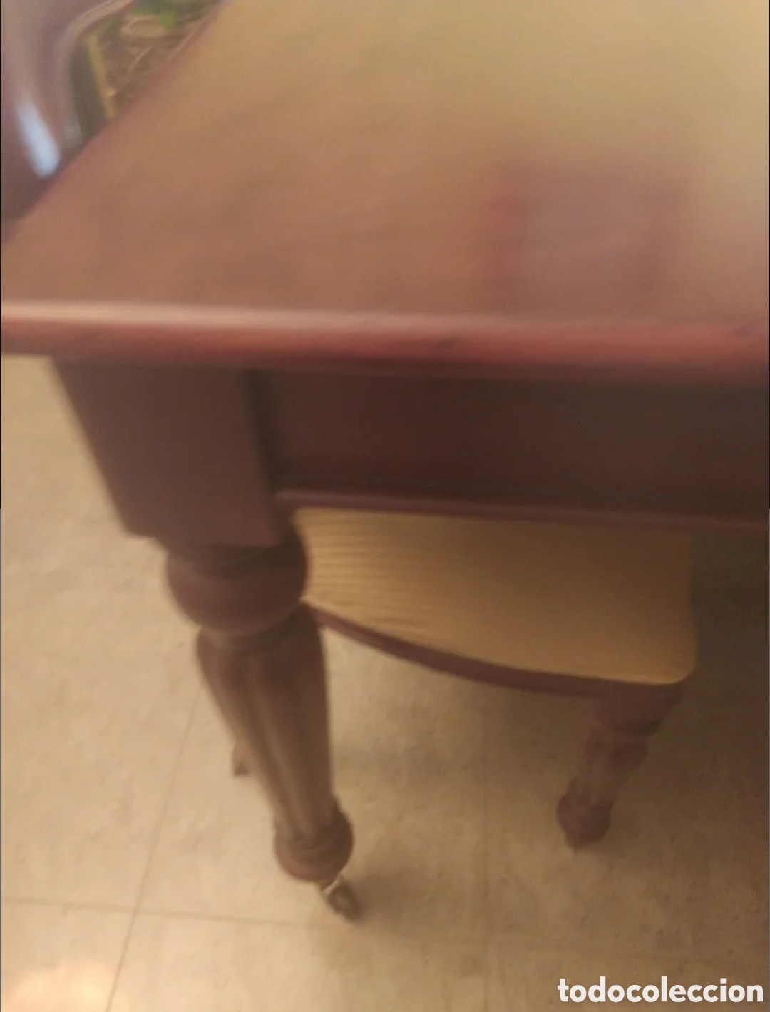 Antig&uuml;edades: Conjunto de Mesa y sillas Isabelinas - Foto 9