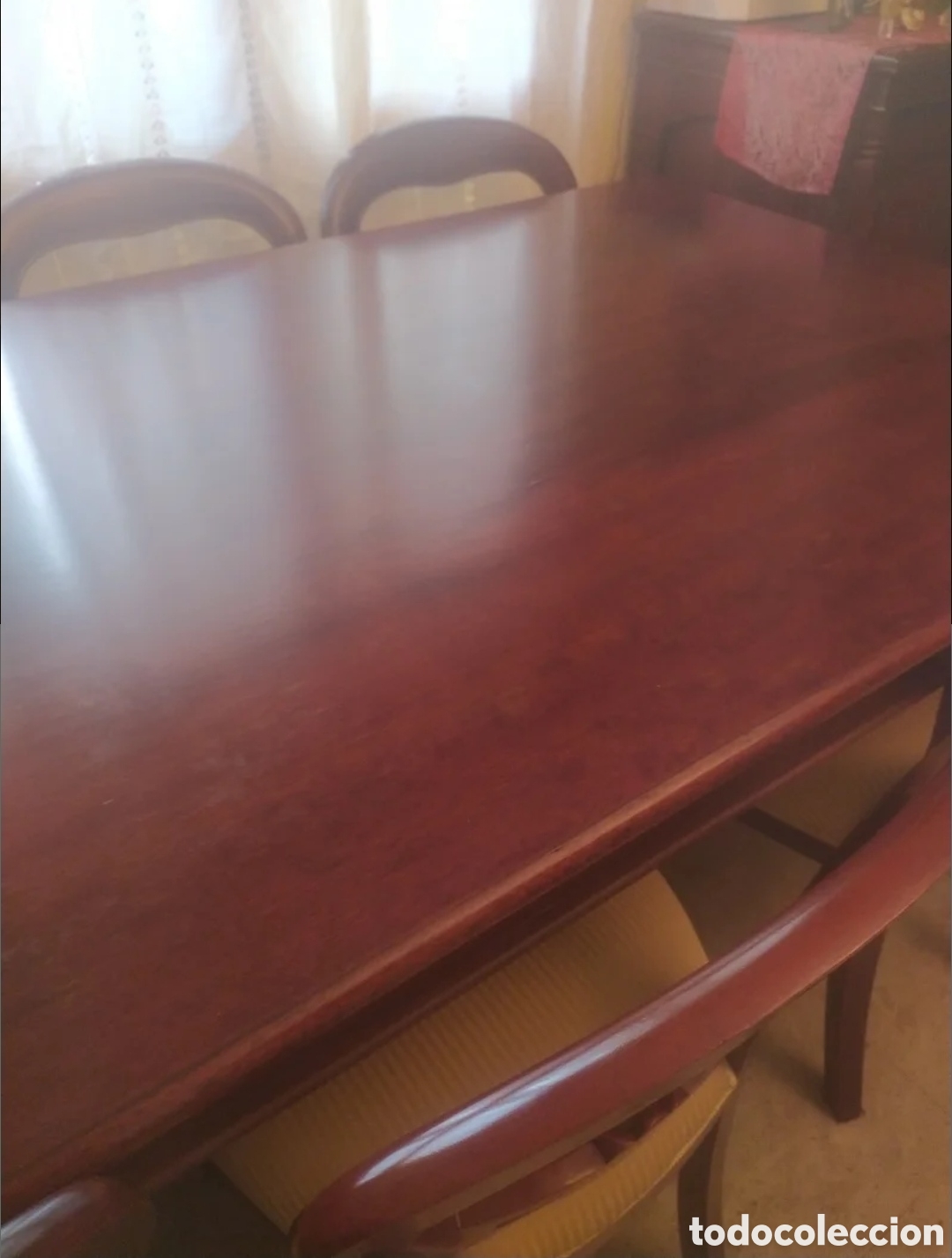 Antig&uuml;edades: Conjunto de Mesa y sillas Isabelinas - Foto 10