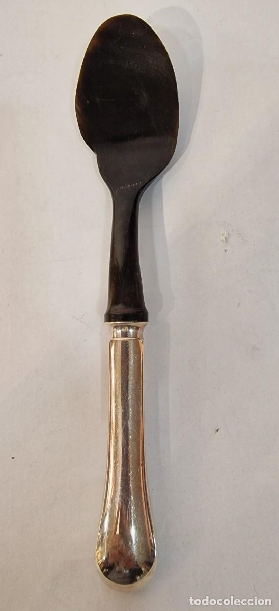 Antig&uuml;edades: Palas de untar con dos cucharas Christopher - Foto 3