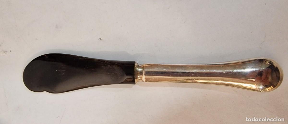 Antig&uuml;edades: Palas de untar con dos cucharas Christopher - Foto 4
