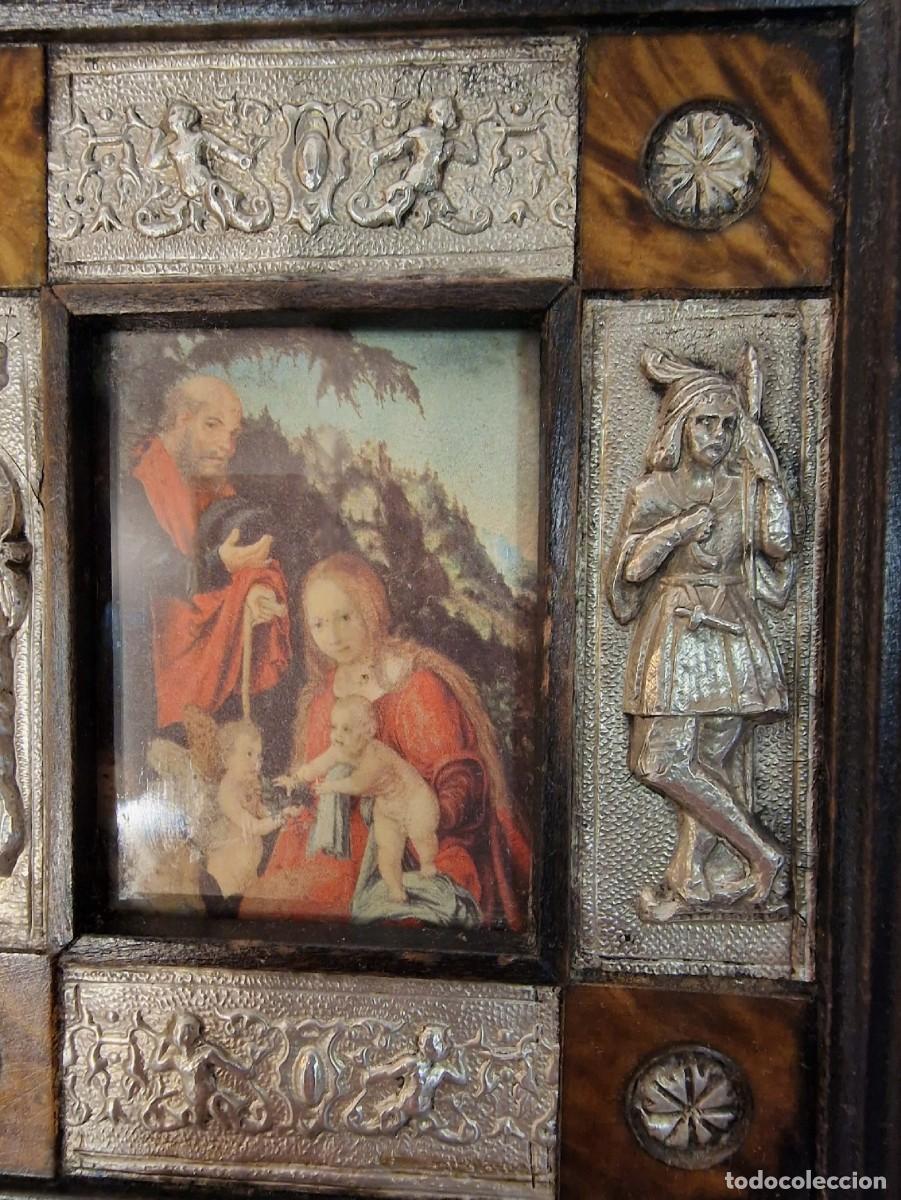 Antig&uuml;edades: Marco con figuras en relieve - Foto 3