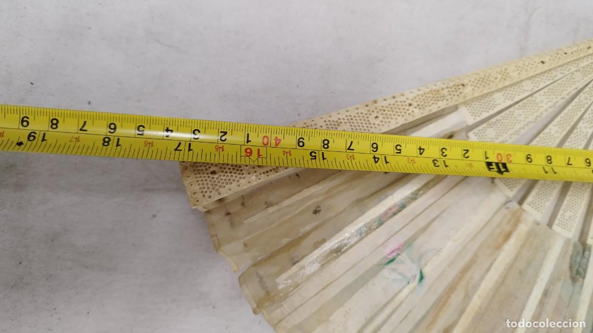 Antig&uuml;edades: Antiguo abanico pintado,a restaurar - Foto 8