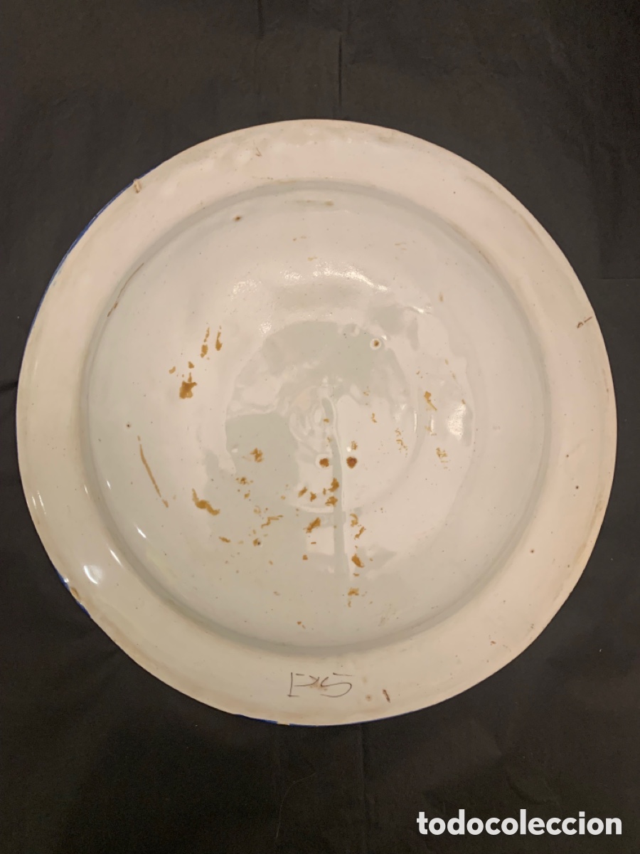 Antig&uuml;edades: Plato de cer&aacute;mica de Manises. - Foto 7