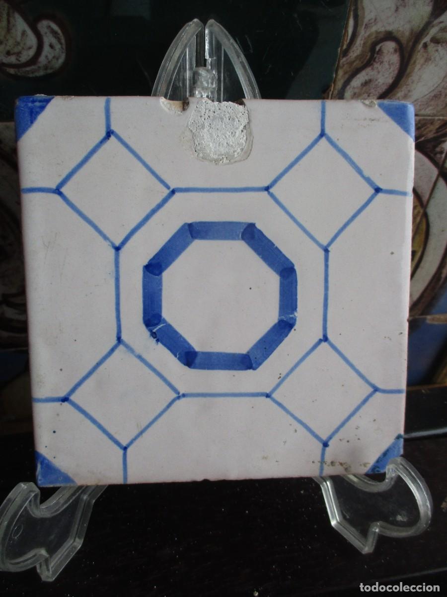 Antig&uuml;edades: Azulejo antiguo siglo XIX - Foto 1